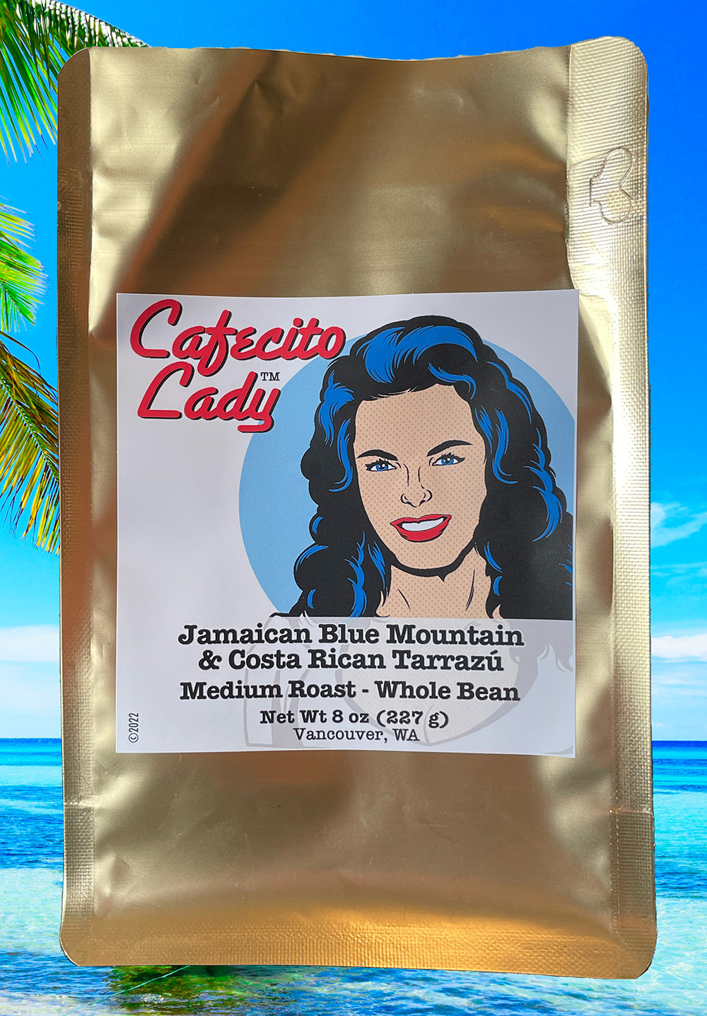 Cafecito Lady Medium Roast Whole Beans